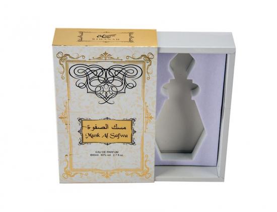 caixa de embalagem de papel de perfume árabe